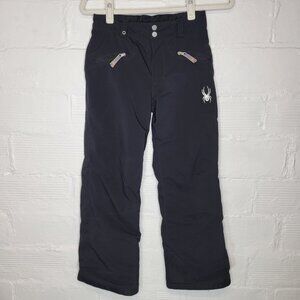 Spyder Kids Black Snow Pants